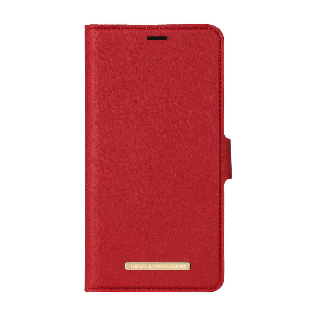 onsala-onsala-collection-mobilfodral Saffiano Red iPhone Xs Max